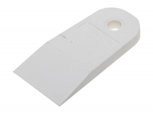 Шпатель резиновый 40 мм, белый ЗУБР