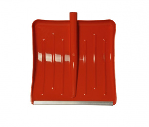 Лопата снеговая 428*490мм, пластм., ал. пл., без черен. Вьюга №1 (цветная)