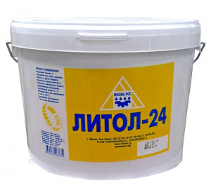 Смазка "Литол-24" 10 кг "ЛЮКС" (Миасс)