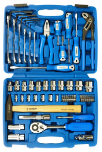 Набор слесарно-монтажный ЗУБР, 63 предмета