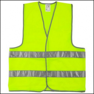 Жилет STAYER "МАСТЕР" флуоресцентный, желтый, размер XXL (52-54)