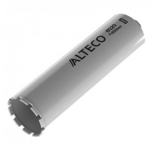 Коронка алмазная ALTECO Professional 120*450, мокрое сверление