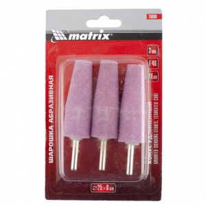 Шарошка абразивная,конус удлин.,25*70*6,F46 MATRIX