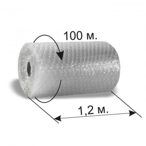 Пленка воздушно-пузырчатая 1,2м*100м