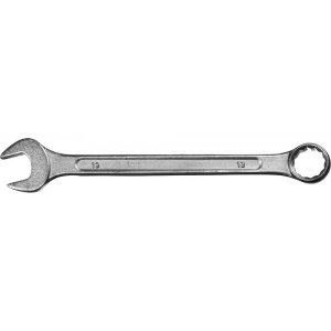 Ключ комбинированный 19мм СИБИН белый цинк