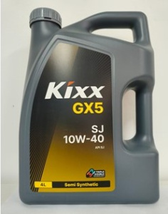 Масло моторное 4л. Kixx 10W40 GX5 SJ