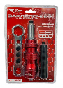 Заклепочник - насадка для шуруповерта усиленная TT 3П102