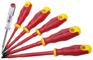 Набор отверток "STAYER" диэлектрические, 6шт.