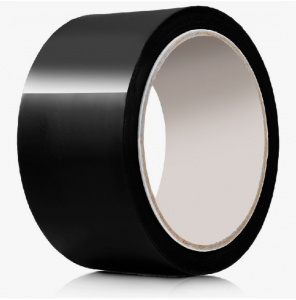 Скотч цветной черный 45мм*66м