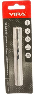 Сверло по бетону  6*100мм VIRA
