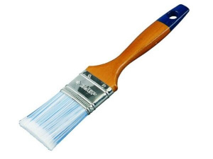 Кисть плоская  38мм Зубр "Аква-Мастер" дерев. ручка, искусств. щетина