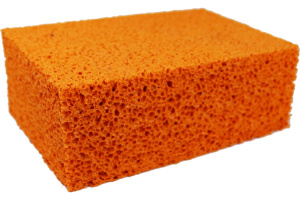 Губка для шлифования 160х110х60мм, вискозная DECOR