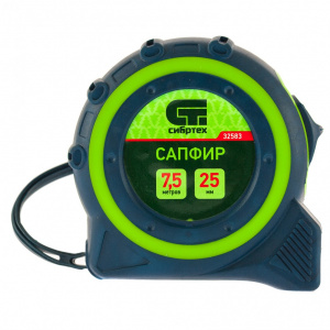 Рулетка  7,5м*25 мм СИБРТЕХ "Сапфир"