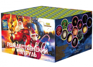 Салютная установка "Рождественский патруль" 1.2"/100 залпов