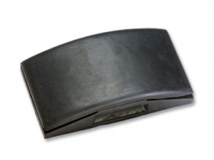 Брусок для шлифования, 125х65мм, резиновый "Sparta"