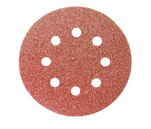 Круг абразивный на ворс. основе 125мм P280 MATRIX перфорированный