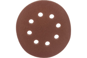 Круг абразивный под "липучку" с отверстиями 125мм Р150 VIRA