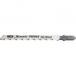 Полотно для эл/лобзика MATRIX  75*4,0мм, по дереву