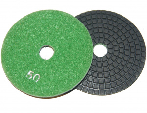 Круг (диск) алмазный полировальный гибкий (черепашка) Р  50 TT