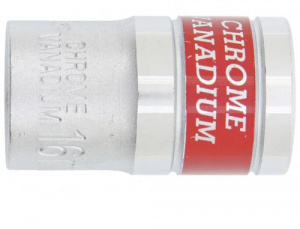 Головка  16мм 6-гранная CrV под квадрат 1/2