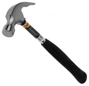 Молоток-гвоздодер метал. 450 гр  MATRIX (Sparta)