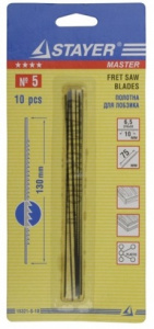 Полотно для лобзика STAYER "MASTER" 130мм №5