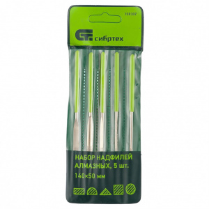 Набор надфилей алмазных (5шт) СИБРТЕХ
