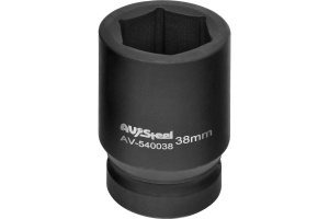 Головка  38мм AV Steel 6-гранная 1"