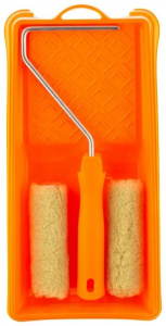 Валик 110мм для фасадных работ СИБРТЕХ с ванночкой