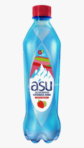 Вода негазированная A'SU VO! Клубника-киви 0.5л