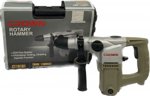 Перфоратор CROWN СТ18101,1100Вт