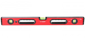 Уровень алюминиевый, 150см, 3глазка, ЗУБР "УС-5", с ручками