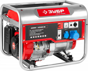 Бензогенератор ЗУБР ЗЭСБ-4500