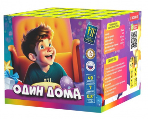 Салютная установка "Один дома" 0.8"/49 залпов