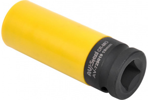 Головка ударная 1/2" тонкостенная,19мм AV Steel