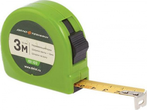 Рулетка  3м*16 мм ДЕЛО ТЕХНИКИ