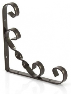 Кронштейн декоративный 150х150мм СИБРТЕХ, коричневый