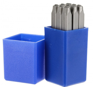 Клейма цифровые  4мм арабские