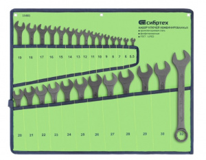 Набор кл. комб. 5,5-32мм "Сибртех" 27шт
