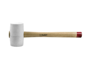 Киянка 0,45кг, резиновая белая, 65мм ЗУБР"МАСТЕР"