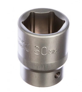 Головка  30мм 6-гранная  3/4 ДЕЛО ТЕХНИКИ