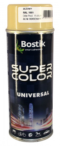 Краска 400мл Bostik Super Color бежевая RAL1001