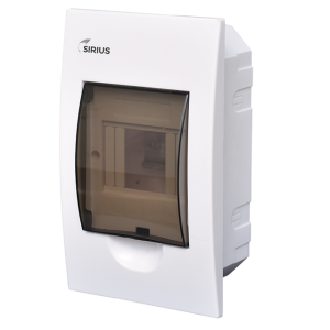 Щит встраиваемый пластиковый ЩРВ-П-4 IP40 Sirius