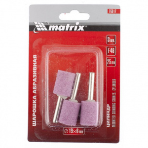 Шарошка абразивная,цилиндр 19*25*6,F46 MATRIX 