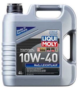 Масло моторное 4л. LIQUI MOLY Leichtlauf MOS2 10W40