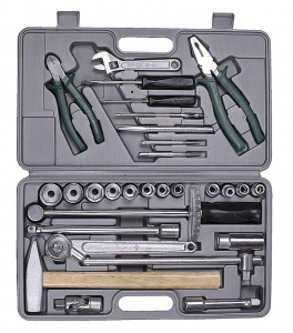 Набор инструмента Универсал 28 предметов 6-гр. головки "НИЗ" 