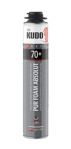 Пена монтажная KUDO 70+ PROFF 1000 мл