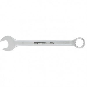 Ключ комбинированный 27мм STELS матовый хром