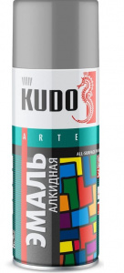 Краска 520мл KUDO серая KU-1018