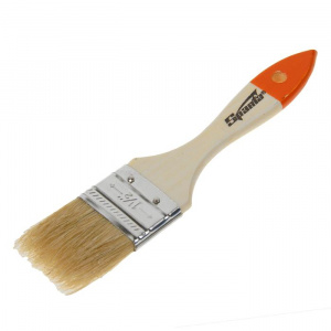 Кисть плоская  38мм Sparta "Slimline" дерев. ручка, натур. щетина